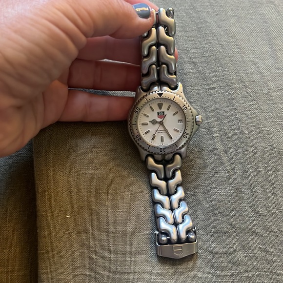 Vintage Tag Heuer SEL Stainless Steel Patina Dial Watch Ref:S99206 -new battery - Picture 3 of 9